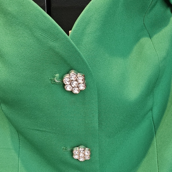 Zara Green Structured Bustier - Picture 5 of 6